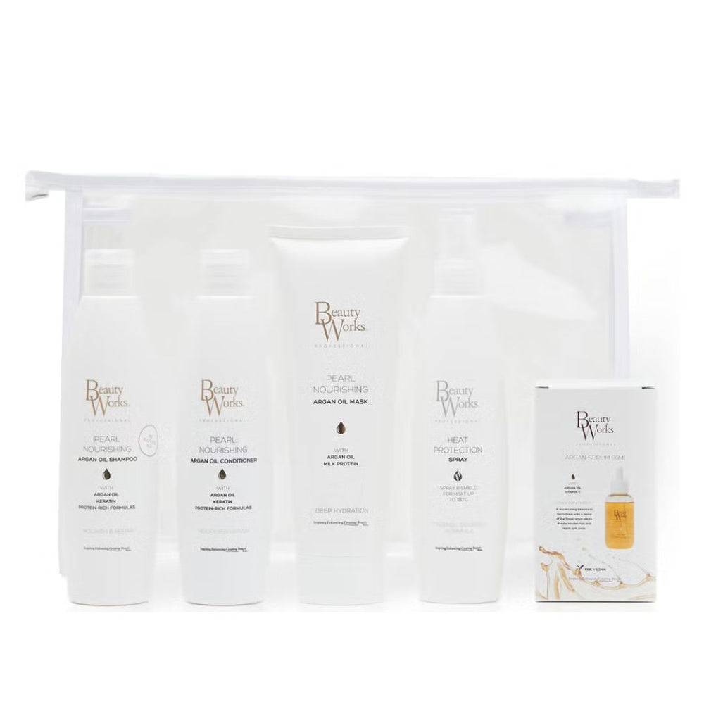 Beauty Works Argan Oil Moisture Repair Gift Set - Sulfate Free 250ml