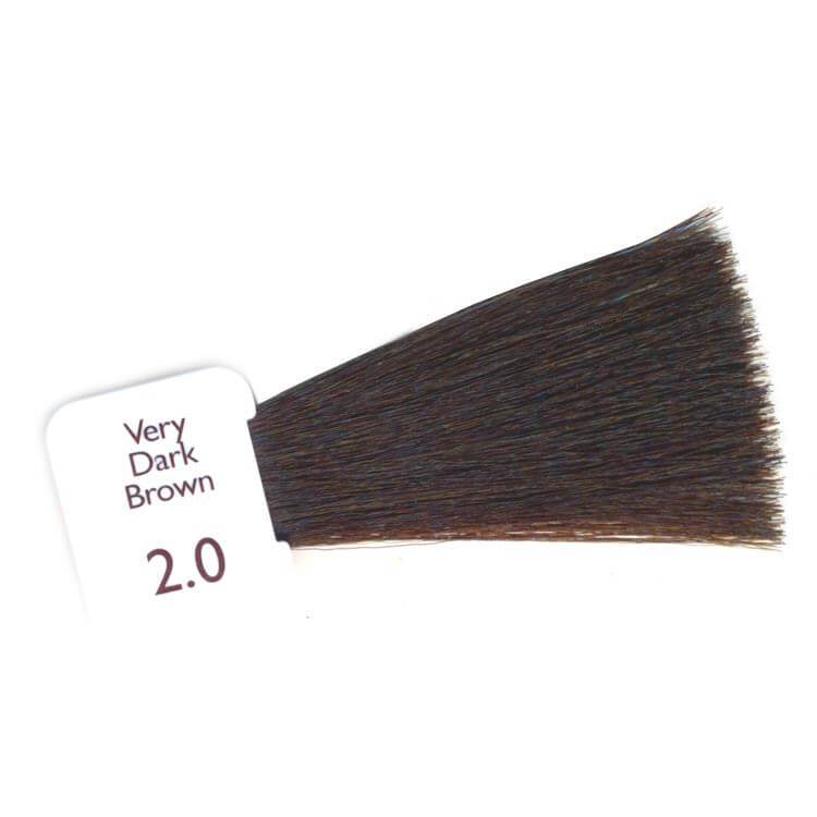 Natulique ZERO hair colours (2.0 / very dark brown / 75ml)