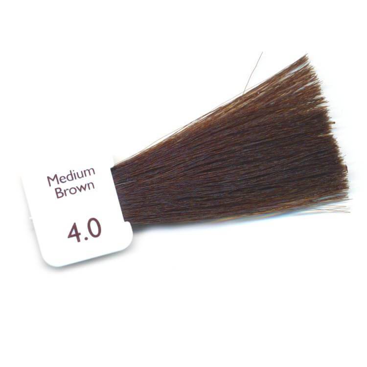 Natulique  ZERO hair colours (4.0 / medium brown / 75ml)