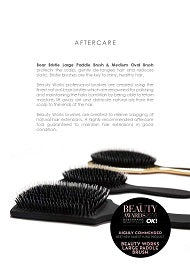Beauty Works Aftercare Brochure