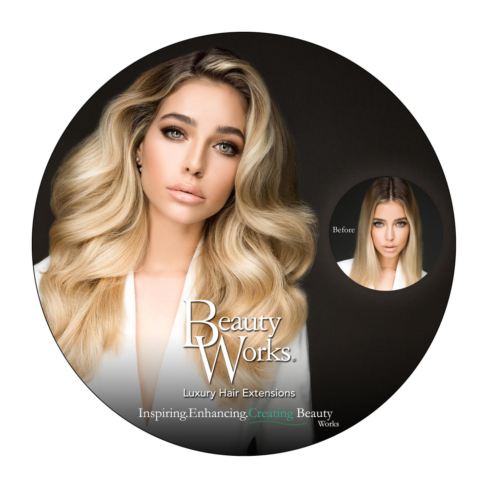Beauty Works - Mirror stickers (15cm)