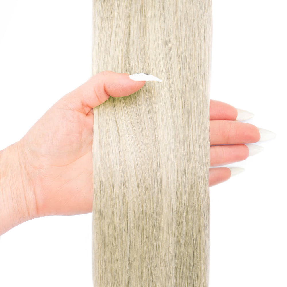 Beauty Works - Deluxe Clip-in 18" (#613/18A Iced Blonde - Iced Blonde)