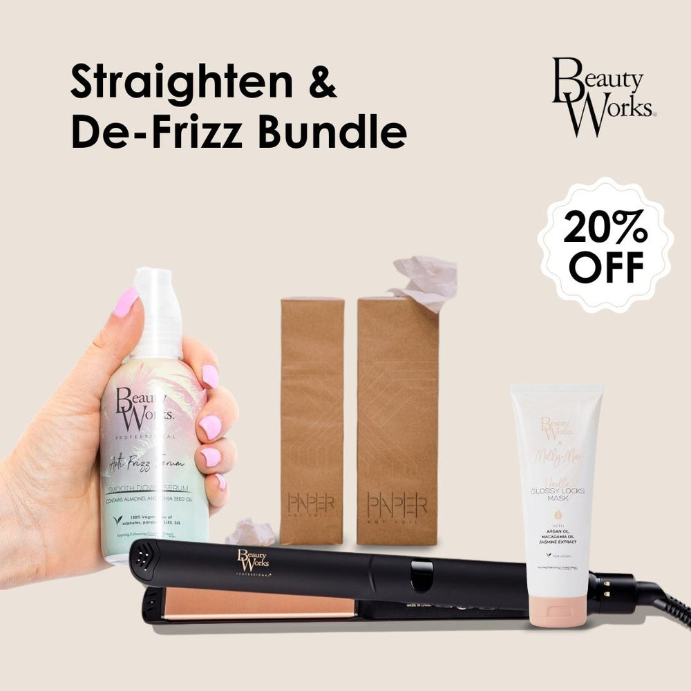 Beauty Works - Strighten & De-Frizz Bundle